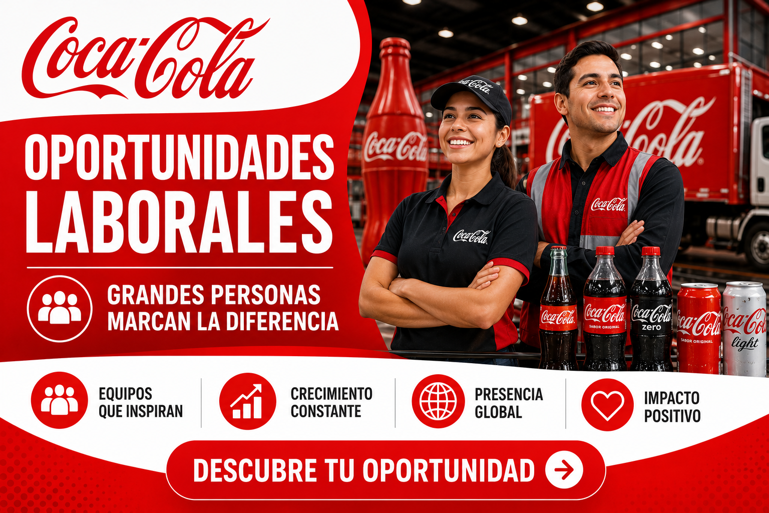 Convocatorias laborales de Coca-Cola